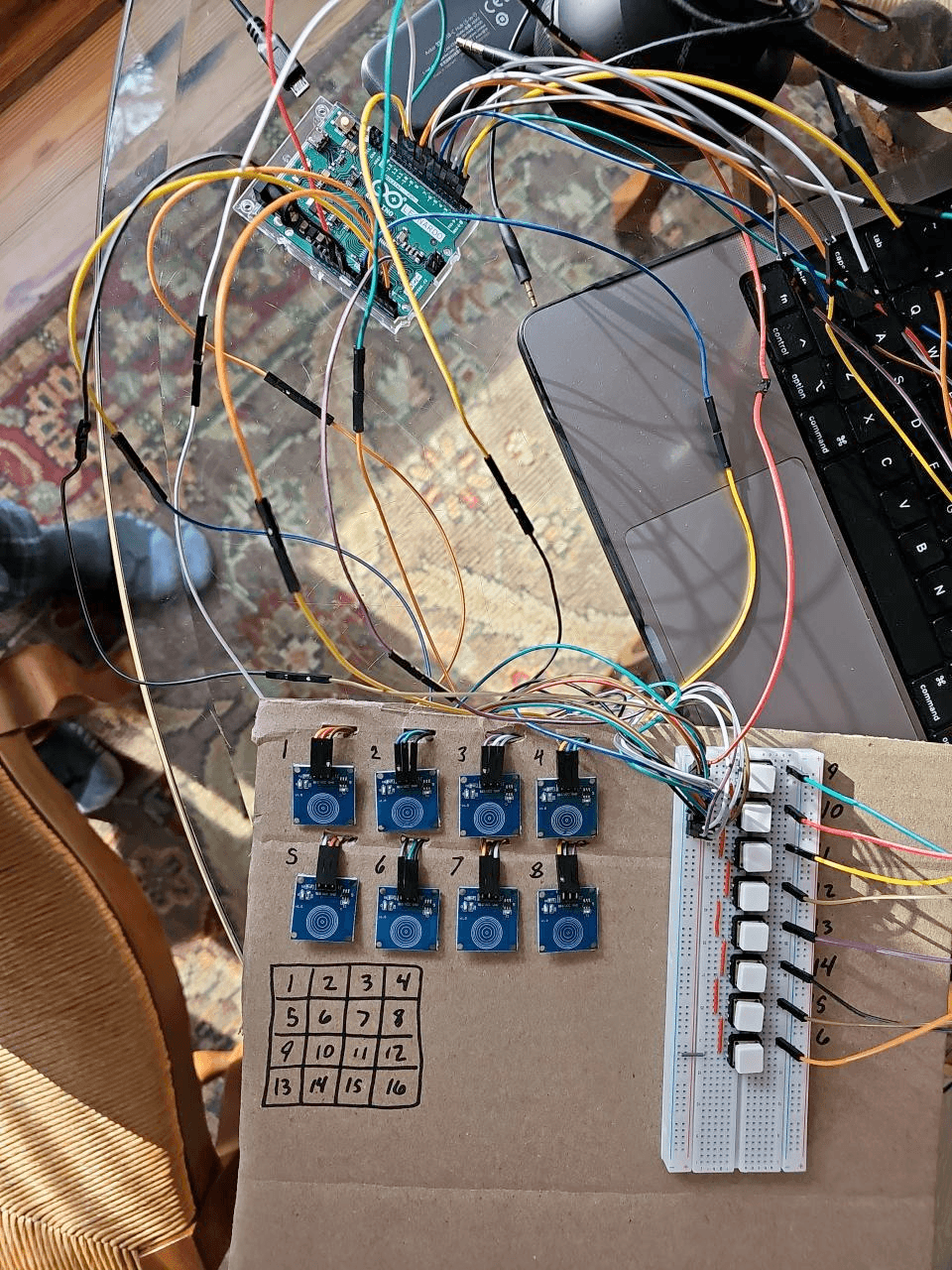 Homemade Arduino Leonardo Drumpad